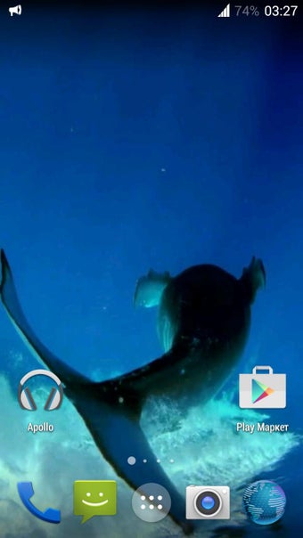 Imagen 3 para Whale 3D. Video wallpaper