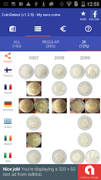 Image 2 for CoinDetect: Euro coin det…