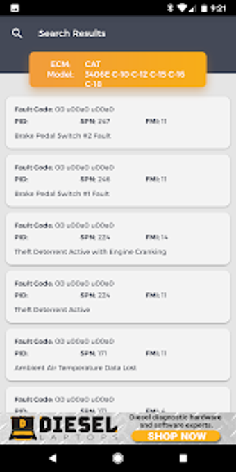 Imagen 2 para Truck Fault Codes