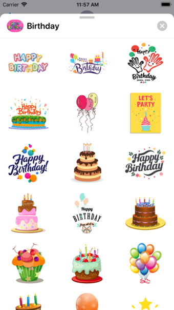 Image 0 for 100+ Happy Birthday Stick…