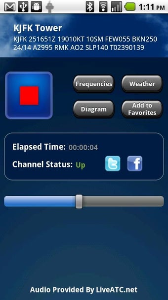 Imagen 1 para LiveATC for Android