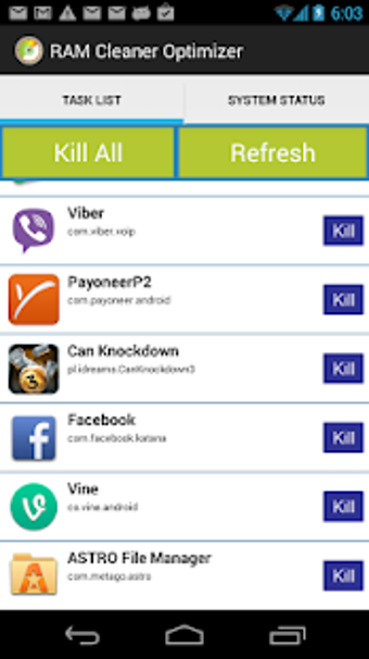 Imagen 1 para RAM Cleaner Optimizer