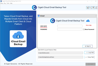 Image 0 for Cigati iCloud Email Backu…