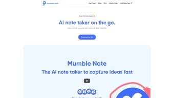 Imagen 0 para Mumble Note: AI Voice Not…