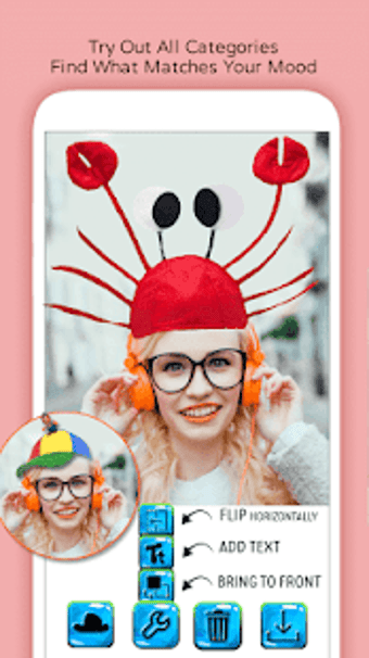 Image 3 for Crazy Hat Photo Editor