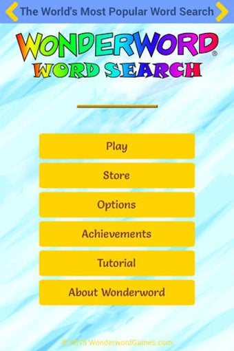 Image 0 for Wonderword Word Search