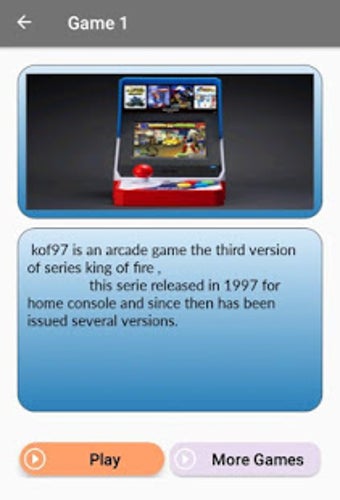 Image 1 for Arcade games : King of em…