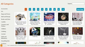 Imagen 1 para Browse Etsy for Windows 8