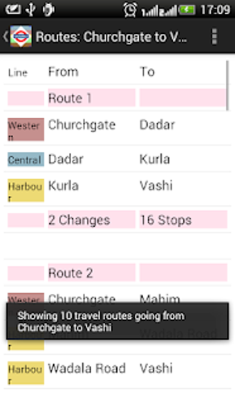 Image 3 for Mumbai Train Route Planne…
