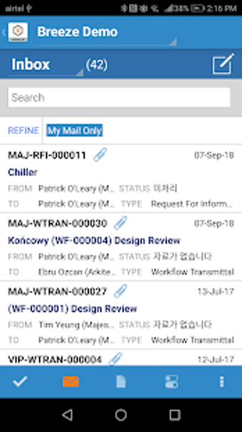 Imagen 2 para Oracle Aconex Mail and Do…