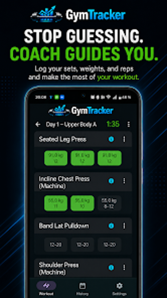 Image 0 for GymTracker: Workout Coach