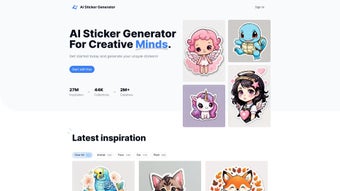 Imagen 0 para AI Sticker Generator
