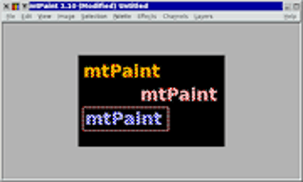 Imagen 1 para mtPaint for Debian
