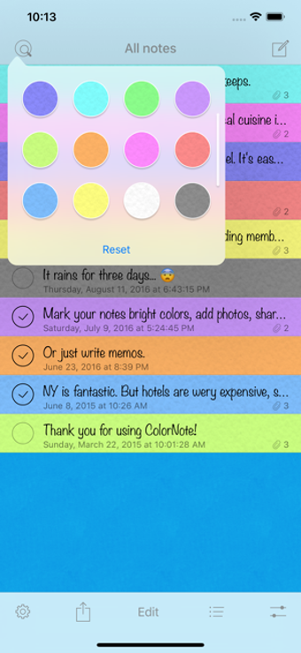 Image 2 for Colored Note