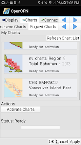 Image 1 for Fugawi Charts Plugin for …
