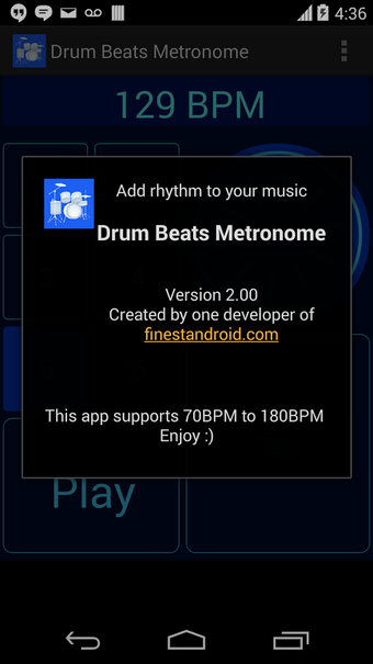 Image 0 for Drum Beats Metronome