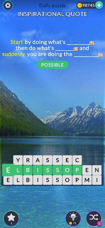 Imagen 2 para Word Tiles: Relax n Refre…