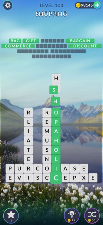 Imagen 1 para Word Tiles: Relax n Refre…