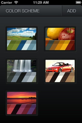 Image 0 for Color Scheme - Photo pale…