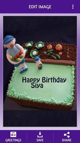 Imagen 1 para Name On Birthday Cake