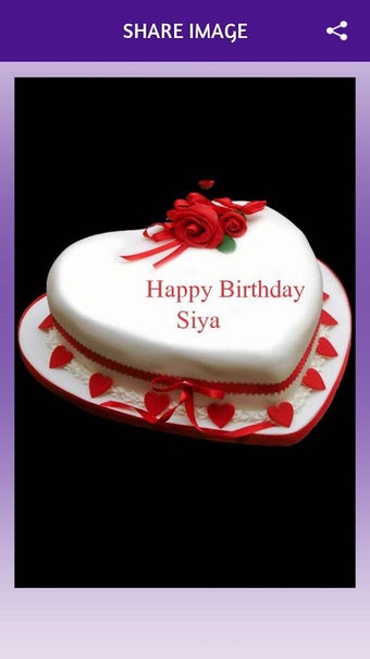 Imagen 2 para Name On Birthday Cake