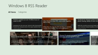 Image 0 for Windows 8 RSS Reader