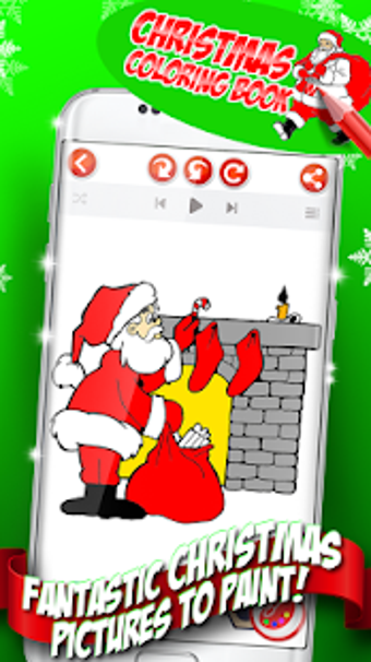 Image 1 for Christmas Coloring Book F…