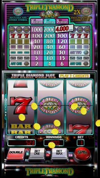 Imagen 2 para Slot Machine: Triple Diam…