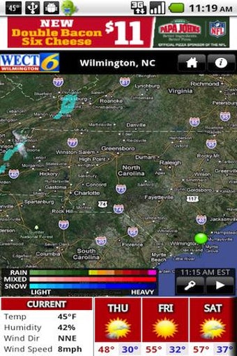 Imagen 0 para WECT 6 First Alert Weathe…