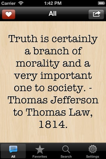 Image 0 for Thomas Jefferson QuickQuo…