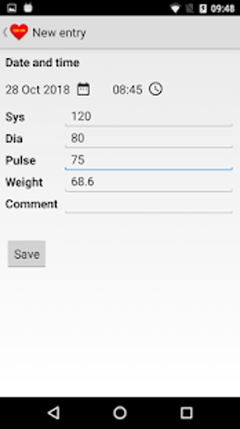Image 2 for Blood pressure diary
