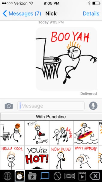 Image 0 for Stick Texting - The Emoji…