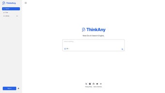 Imagen 0 para ThinkAny - AI Search Engi…