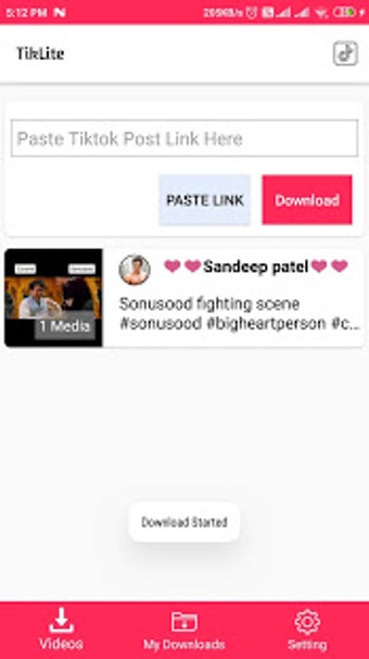 Image 0 for TikLite - Tiktok Video Do…