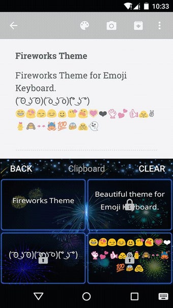Imagen 1 para Fireworks Emoji Keyboard …