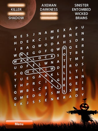 Image 1 for Halloween WordSearch