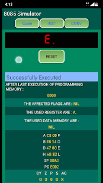 Imagen 1 para 8085 Simulator  Intel 808…