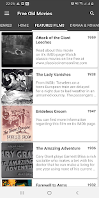 Image 1 for Free Old Movies