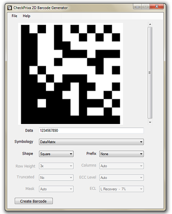 Imagen 0 para CheckPrixa 2D Barcode Gen…