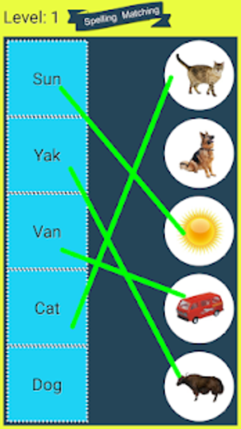Image 1 for Kids Spelling Matching Ga…