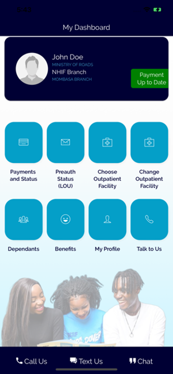 Image 1 for My NHIF Selfcare Applicat…