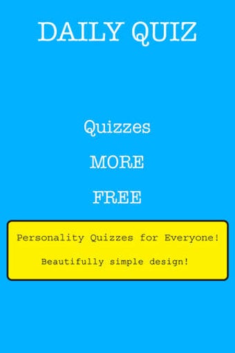 Image 0 for Daily Quiz - Personality …
