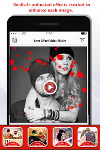 Image 1 for Love Photo Effect Video M…