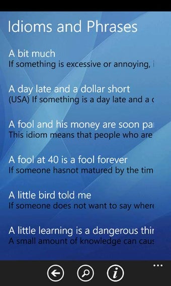 Imagen 2 para Idioms & Phrases Free for…