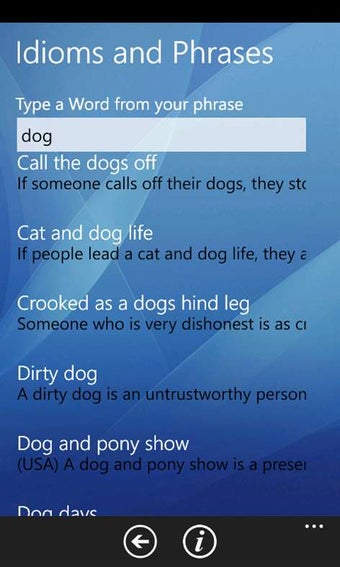 Imagen 0 para Idioms & Phrases Free for…