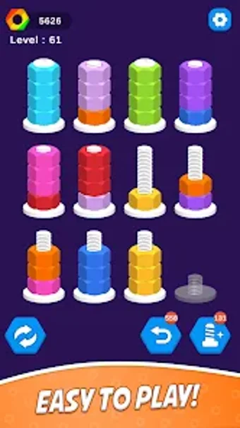 Image 0 for Nut Sort Color - Sorting …