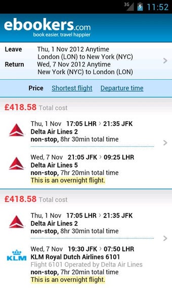 Image 1 for ebookers: Hotel, Flights,…