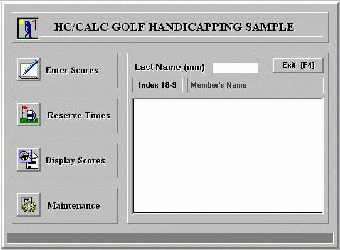 Imagen 0 para Golf Handicapper