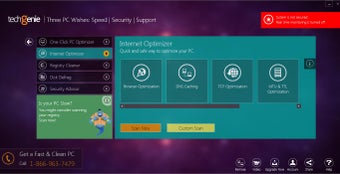 Imagen 1 para TechGenie PC Optimizer Fr…