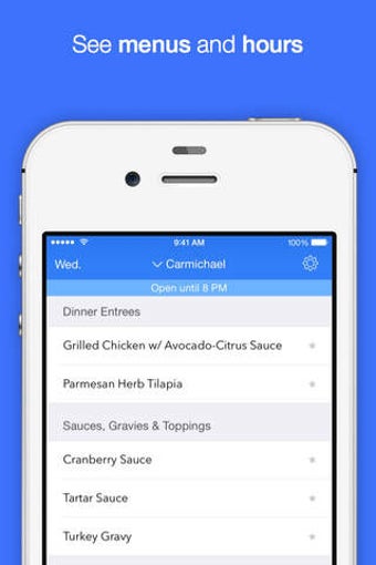 Image 0 for College Menus - Dining Ha…
